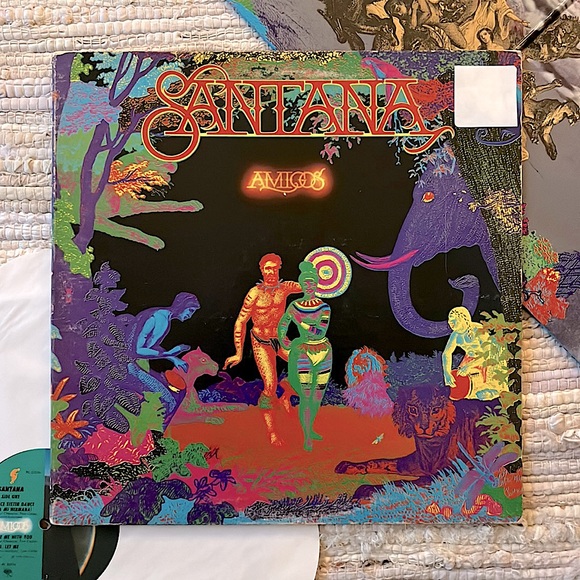Vinyl Records Media Santana Amigos Vinyl Lp Poshmark